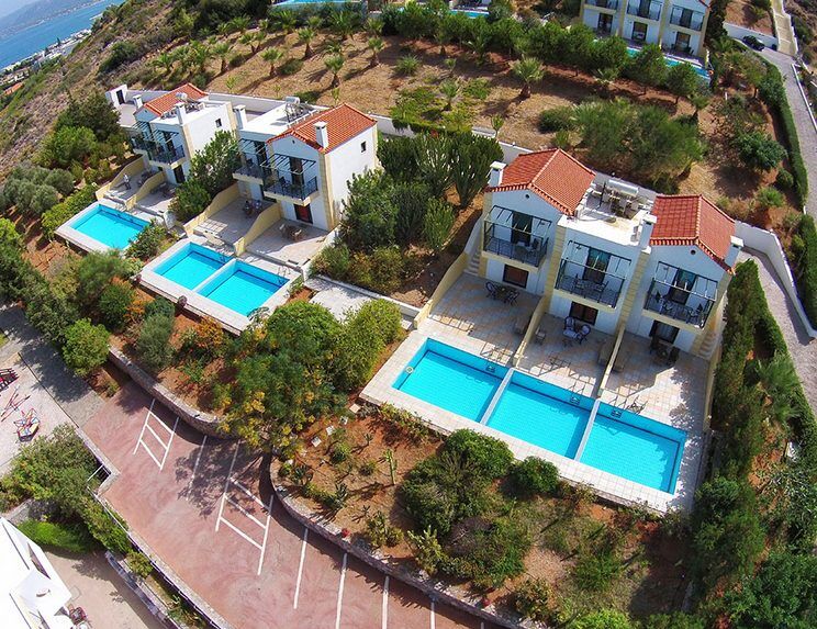 Golden Villas - Hotel Apartments & Villas แอร์ซอนิสซอส ภายนอก รูปภาพ